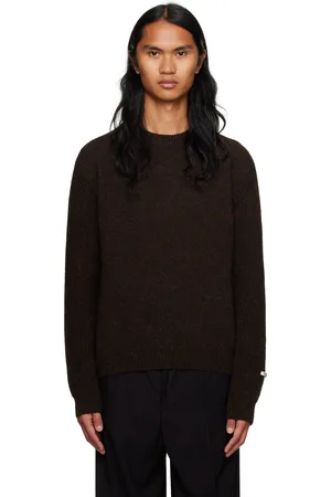 Recto Brown Crewneck Sweater