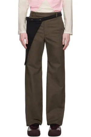 Strongthe Brown Pouch Trousers