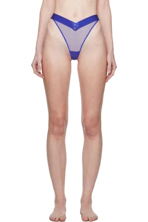 Agent Provocateur Blue Caity Thong