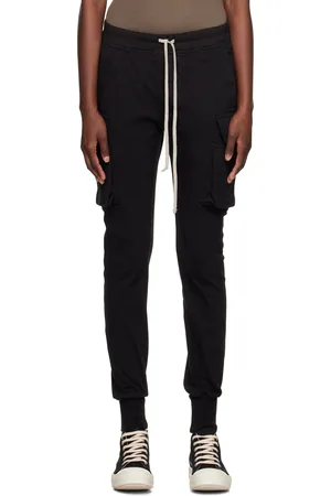 Rick Owens Black Mastodon Cut Lounge Pants
