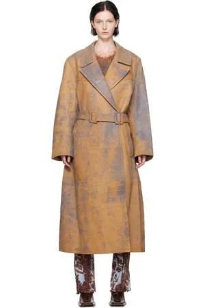 KNWLS Tan & Blue Ballis Coat