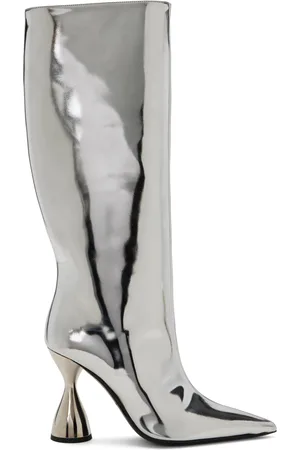 SIMON MILLER Silver Verner Boots