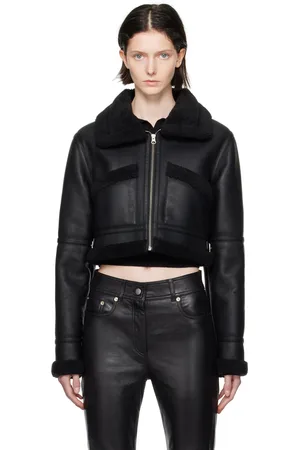 LVIR Pin-Buckle Faux-Shearling Jacket