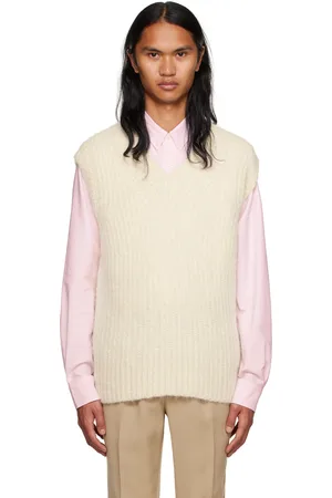 Ami Off-White Chunky Vest