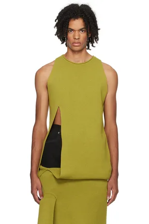 Rick Owens Yellow Banana Vest