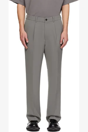 N. HOOLYWOOD Gray Drawstring Trousers