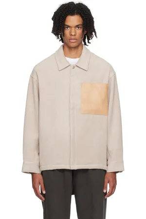Izzue Beige Embossed Jacket