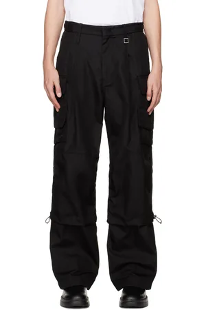 WOOYOUNGMI Black Hardware Cargo Pants