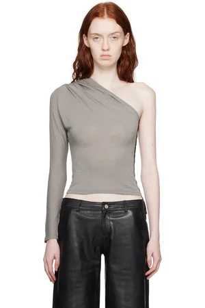 Miaou Gray Katia Long Sleeve T-Shirt