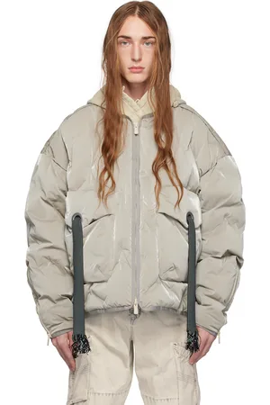 A.A. Spectrum SSENSE Exclusive Gray Cyberen II Down Jacket