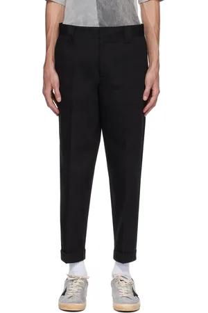 Golden Goose Black Creased Trousers
