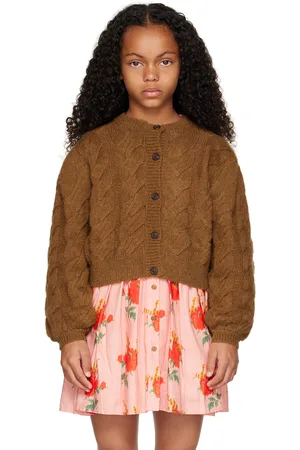 MORLEY Kids Brown Tilda Cardigan