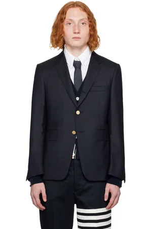 Thom Browne Men's Paisley Cutaway Jacket