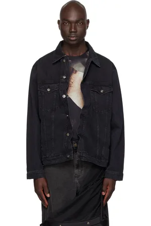 Y / PROJECT Black Wire Denim Jacket