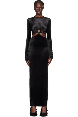 Nensi Dojaka Keyhole Maxi Dress