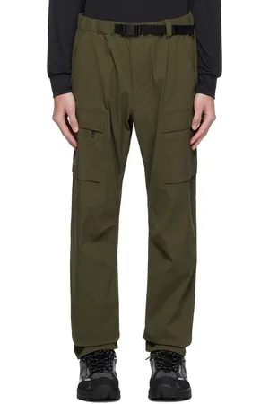 GOLDWIN Khaki Belted Cargo Pants