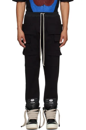 Rick Owens SSENSE Exclusive Black KEMBRA PFAHLER Edition Creatch Trousers
