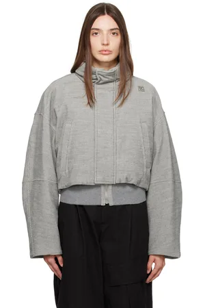 WOOYOUNGMI Gray Oversized Down Jacket