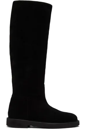 LEGRES Suede Riding Boots