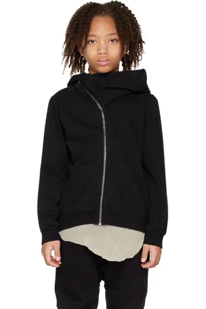 Rick Owens Kids Black Mountain Hoodie