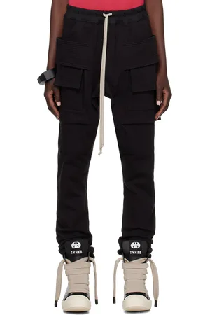 Rick Owens SSENSE Exclusive Black KEMBRA PFAHLER Edition Creatch Trousers