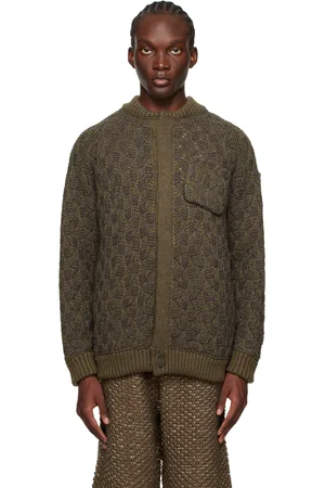 Isa Boulder Brown Puzzle Bomber Jacket