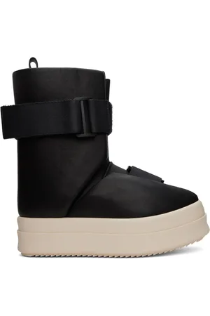 Rick Owens Black Splint Sneakers