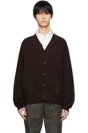 WOOYOUNGMI Brown Buttoned Cardigan