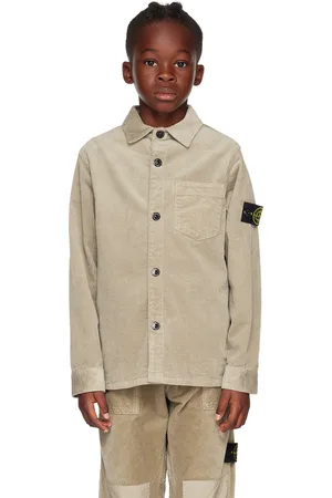 Stone Island Kids Gray 10203 Shirt