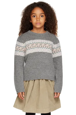 BONPOINT Kids Gray Tinoa Sweater