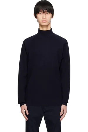 Norse projects Navy Bruce Turtleneck