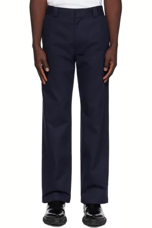 K.NGSLEY Navy So Hard Trousers