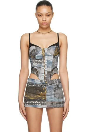 Miaou Blue Cristina Denim Camisole