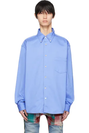 Acne Studios Blue Button-Up Shirt