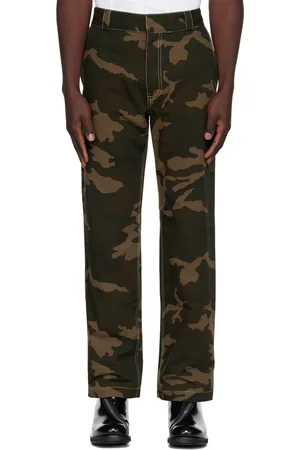 K.NGSLEY Khaki So Hard Trousers