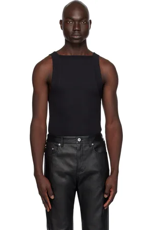 K.NGSLEY Black Banded Dani Tank Top