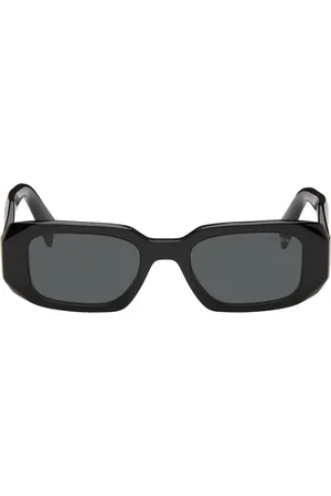 Prada Black Rectangular Sunglasses