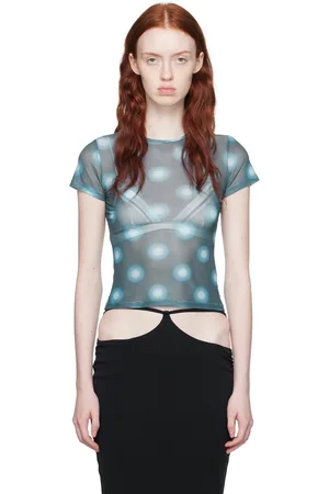 Miaou Blue Mini T-Shirt
