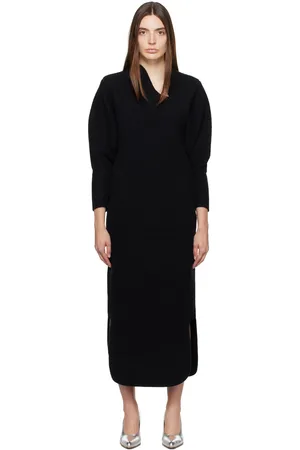 MAME KUROGOUCHI V-Neck Maxi Dress