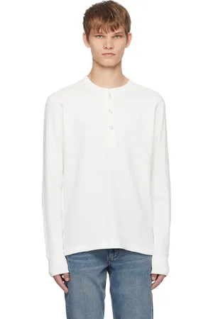 RAG&BONE White Waffle Henley