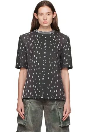 The Attico Black Bella T-Shirt