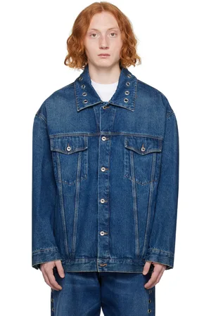 OFF-WHITE Eyelet Denim Jacket