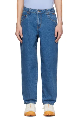 DIME Blue Baggy Jeans