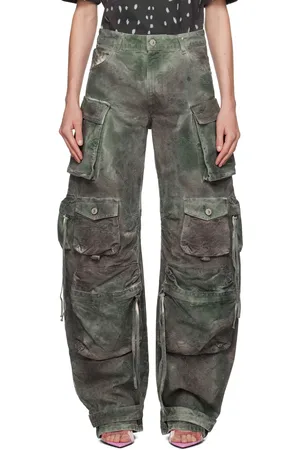 The Attico Multicolor Fern Jeans