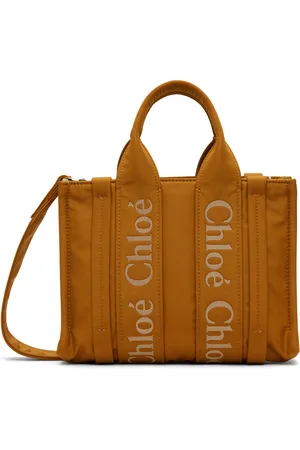 Chloé Orange Small Woody Tote