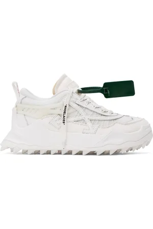 OFF-WHITE White Odsy 1000 Sneakers