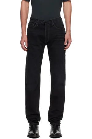 RE/DONE Black 60s Slim Jeans