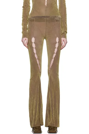 RUI Khaki Cutout Lounge Pants