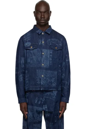 Etudes Navy Batia Suter Edition Kentucky Denim Jacket