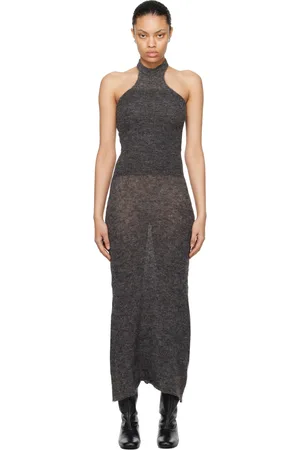 Paloma Wool Gray Bona Nit Maxi Dress